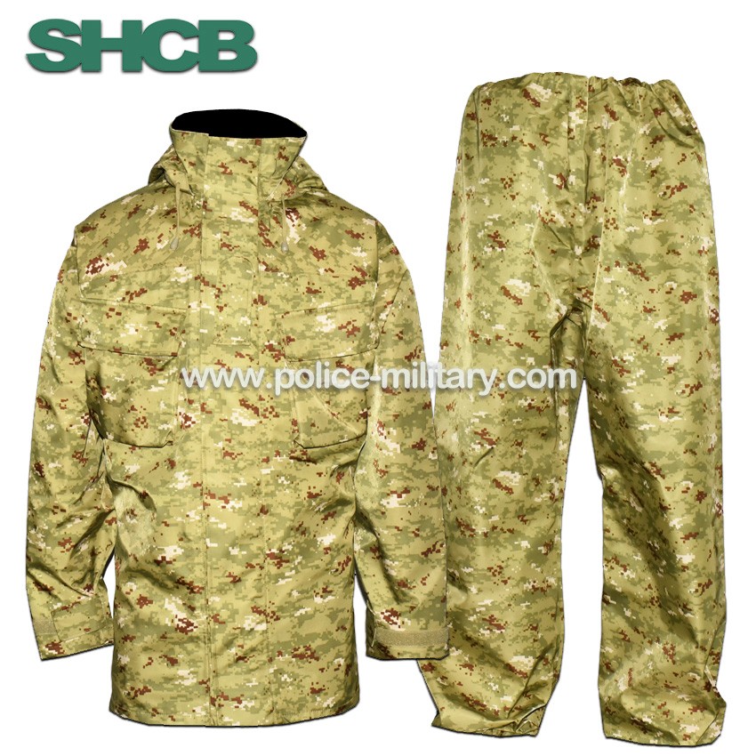 CB20530 Military Camouflage Raincoat
