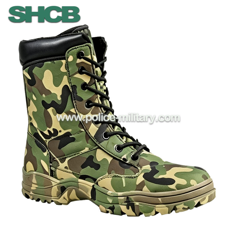 CB303306 Military Camouflage Boots