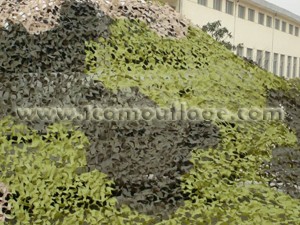 Woodland camo net